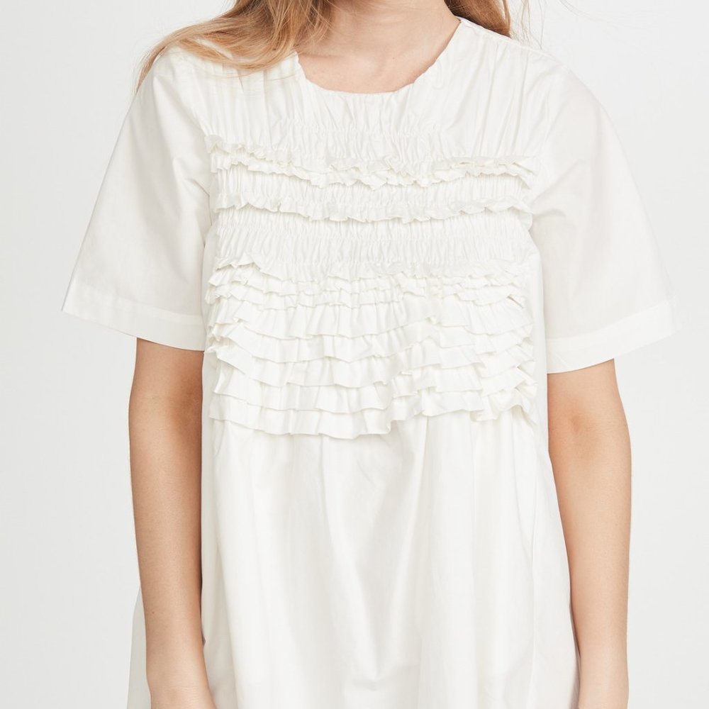 English Factory Ruffle Tee Dress